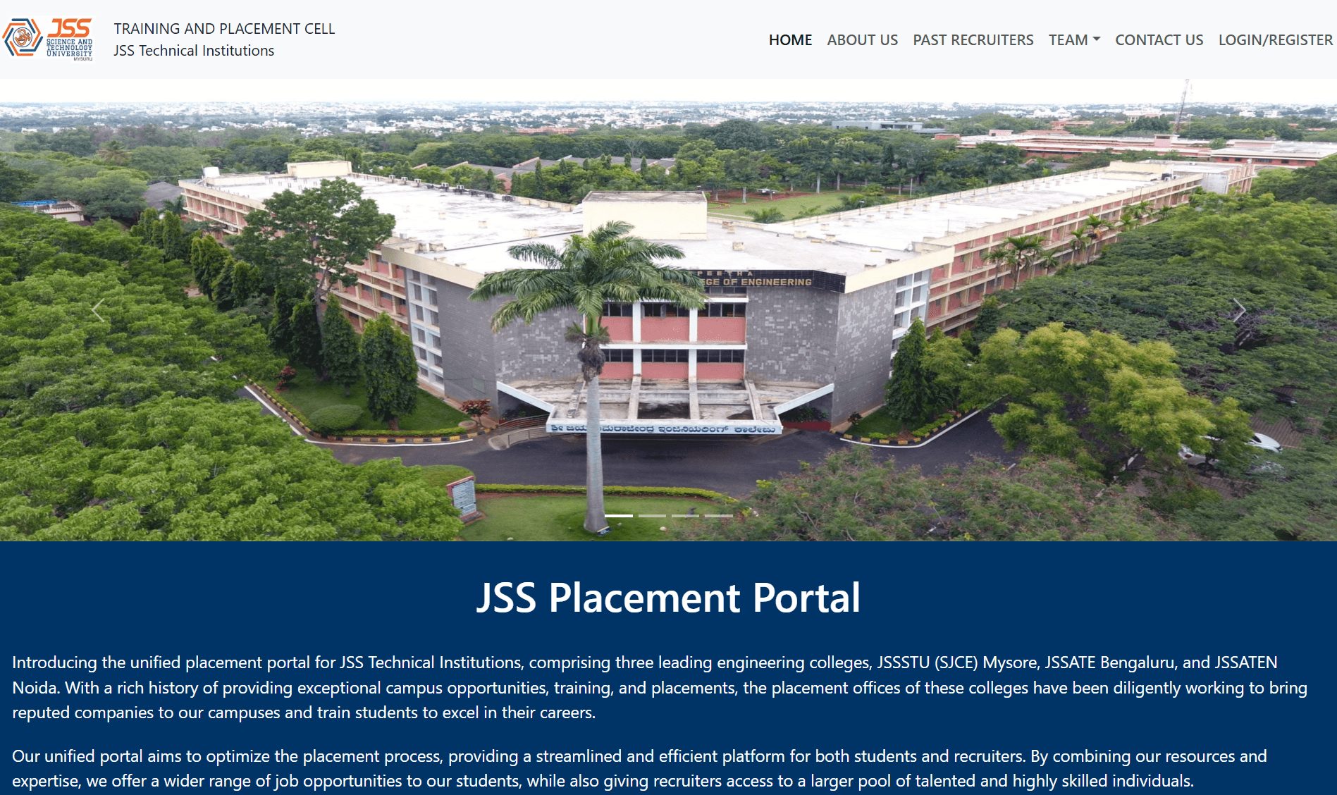 Placement and Alumni Portal